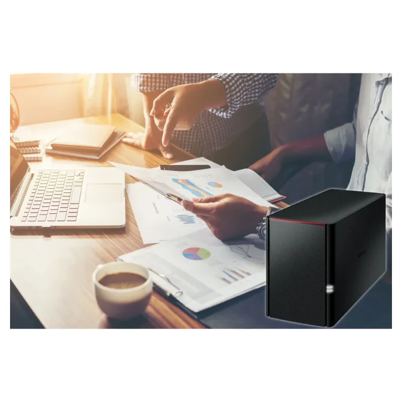 NAS Buffalo LinkStation SoHo - 12TB (2X6TB) - RAID 0/1 - Incluye Discos - LS220D1202B