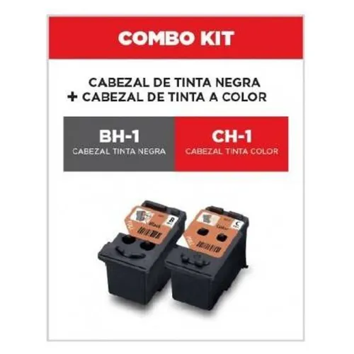 Combo Cabezal Canon Tinta Negra Tinta Color - 0692C005AA Combo Cabezal Canon Tinta Negra Tinta Color - 0692C005AA