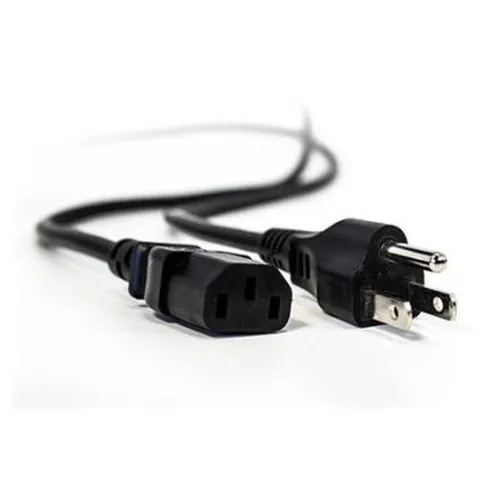 Cable De Poder Vorago Ac 345810 1 1.5M Iec C13 / Nema 5 15P Negro - CAB-122