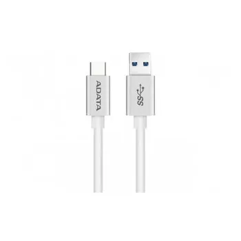 Cable Usb Adata Aca3Al 100Cm Csv Usb 3.1 A Usb C 1M Blanco - ACA3AL-100CM-CSV