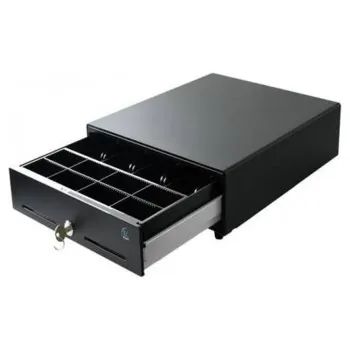 Cajón De Dinero Ec Line Ec 5100Ii Black Negro, Acero, 8, 4, Llave - EC-5100II-BLACK