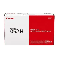 Toner Canon 052H Alto Rendimiento Lbp210 Mf420 900 - 2200C001AA Toner Canon 052H Alto Rendimiento Lbp210 Mf420 900 - 2200C001AA