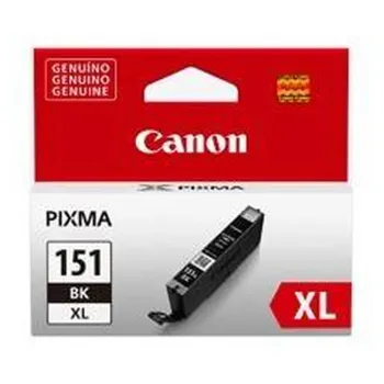 Tanque De Tinta Canon Cli 151Xl Bk Negro, Inyección De Tinta, Caja - 6477B001AA