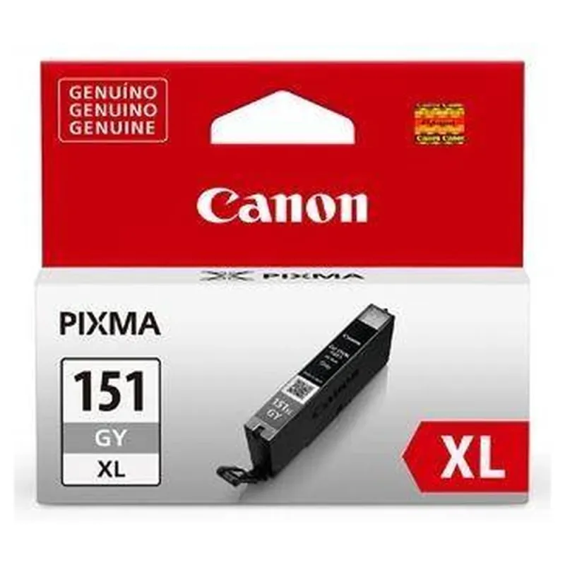 Tanque De Tinta Canon Cli 151Xl Gy Gris, Inyección De Tinta - 6481B001AA