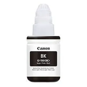 Tinta Canon Gi 190 Negra P/G3100 0667C001Ab - GI-190BK
