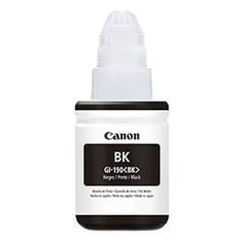Tinta Canon Gi 190 Negra P/G3100 0667C001Ab - GI-190BK
