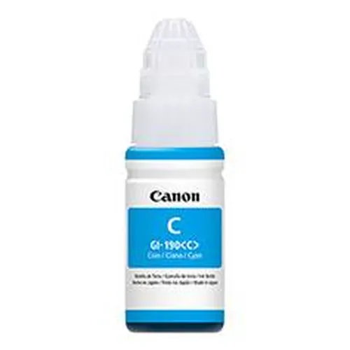 Tinta Canon Gi 190 Cyan P/G1100/G2100/G3100 0668C001Aa - GI-190C Tinta Canon Gi 190 Cyan P/G1100/G2100/G3100 0668C001Aa - GI-190C