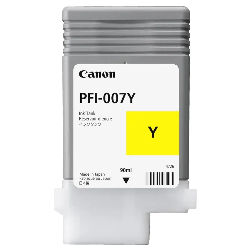 Tanque Canon Pfi 007 Y Amarillo, Canon - 2146C001AA