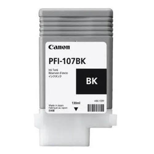 Tanque De Tinta Canon Pfi 107Bk Negro, Inyección De Tinta, Ampolla - 6705B001AA Tanque De Tinta Canon Pfi 107Bk Negro, Inyección De Tinta, Ampolla - 6705B001AA