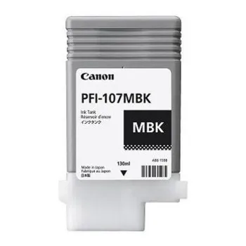 Tanque De Tinta Canon Pfi 107Mbk Negro, Inyección De Tinta, Ampolla - 6704B001AA