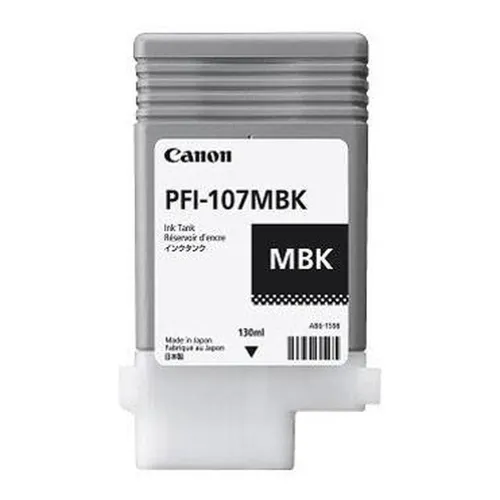 Tanque De Tinta Canon Pfi 107Mbk Negro, Inyección De Tinta, Ampolla - 6704B001AA Tanque De Tinta Canon Pfi 107Mbk Negro, Inyección De Tinta, Ampolla - 6704B001AA