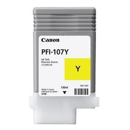 Tanque De Tinta Canon Pfi 107Y Amarillo, Inyección De Tinta, Ampolla - 6708B001AA Tanque De Tinta Canon Pfi 107Y Amarillo, Inyección De Tinta, Ampolla - 6708B001AA