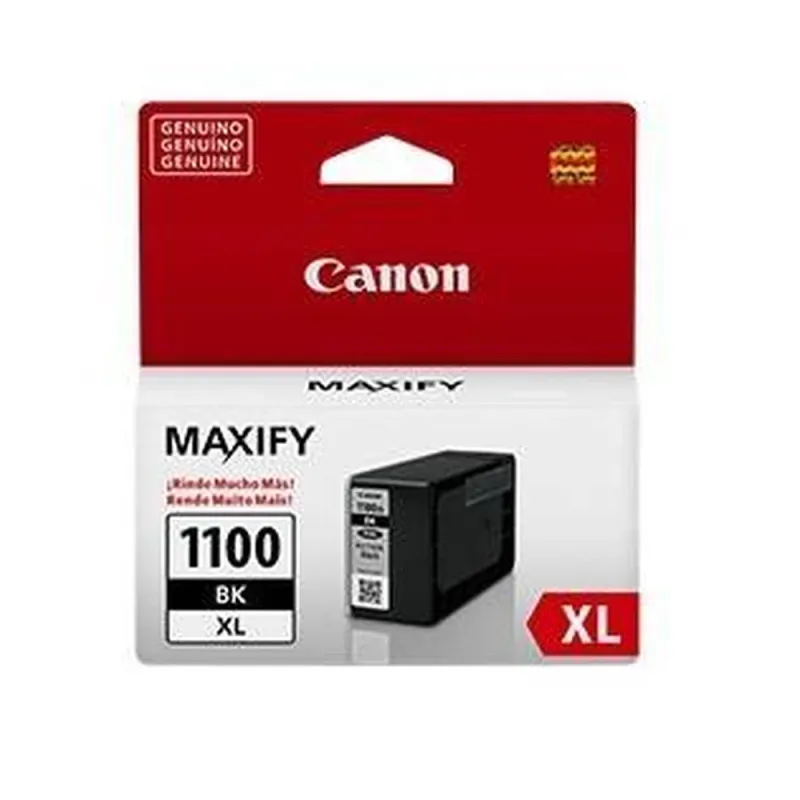 Cartucho Canon Pgi 1100 Xl Bk Negro, Canon, Caja - 9187B001AA