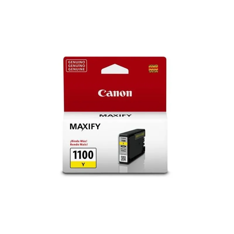 Cartucho Canon Pgi 1100 Y Amarillo, Caja - 9246B001AA