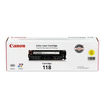 Canon 118 Cartucho De Tóner Original Amarillo - 2659B001AA