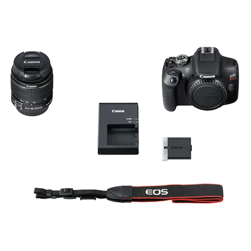 Cámara Canon Eos Rebel T7 3p 24.1Mp Fhd Ef S 18 55Mm Cmos - 2727C002AA