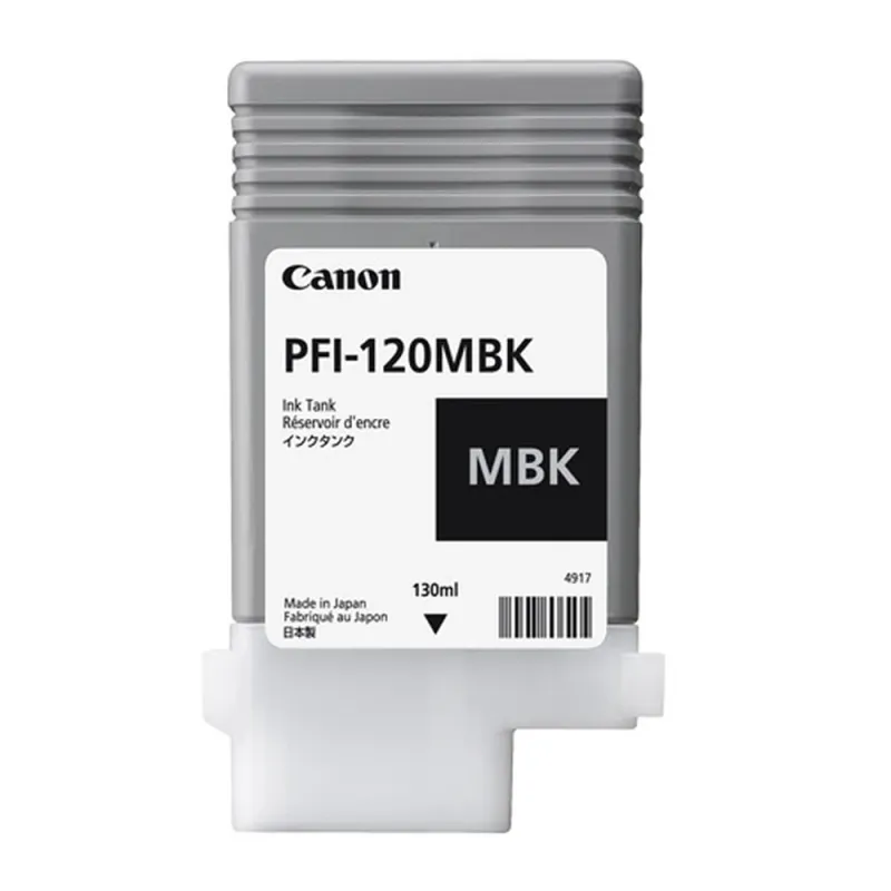 Tinta Canon PFI-120MBK - Negro Mate - 130ML - 2884C001AA