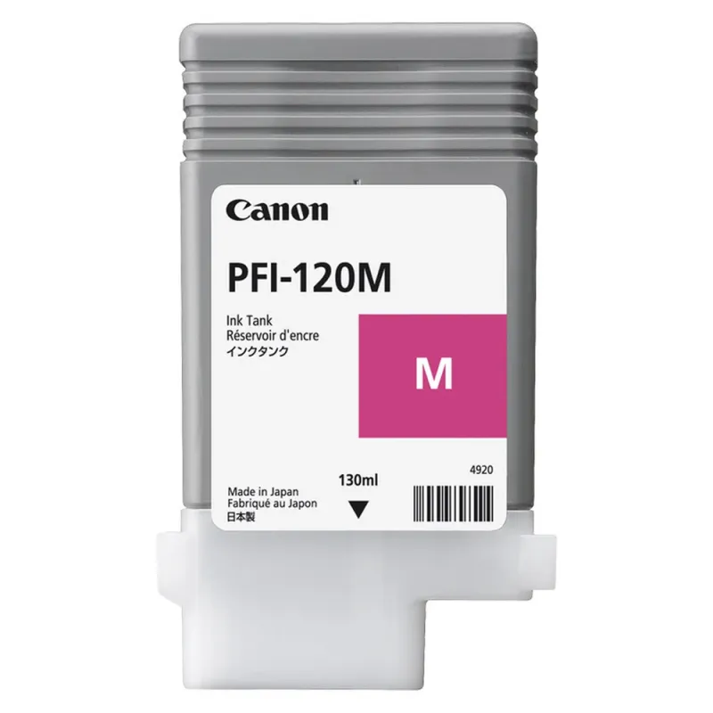 Tinta Canon PFI-120M - Magenta - 130ML - 2887C001AA