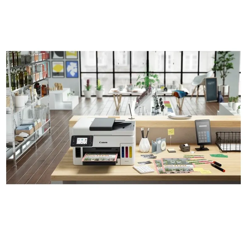 Impresora Multifuncional Canon Maxify Gx6010 Tecnología Tinta Continua. Impresora, Copiadora, Escáner. Pantalla Táctil En Color De 2.7 Pulgadas - 4470C004AA