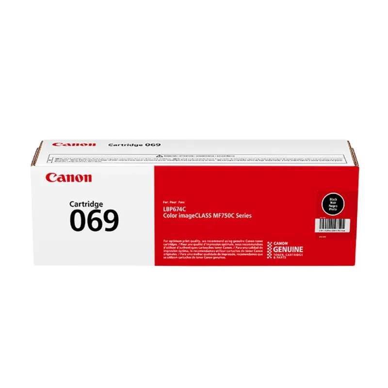 Toner Canon 069 BK - Negro - 2100 Páginas - 5094C001AA