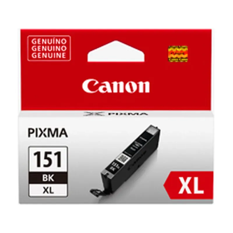 Tanque De Tinta Canon Cli 151Xl Bk Negro, Inyección De Tinta, Caja - 6477B001AA