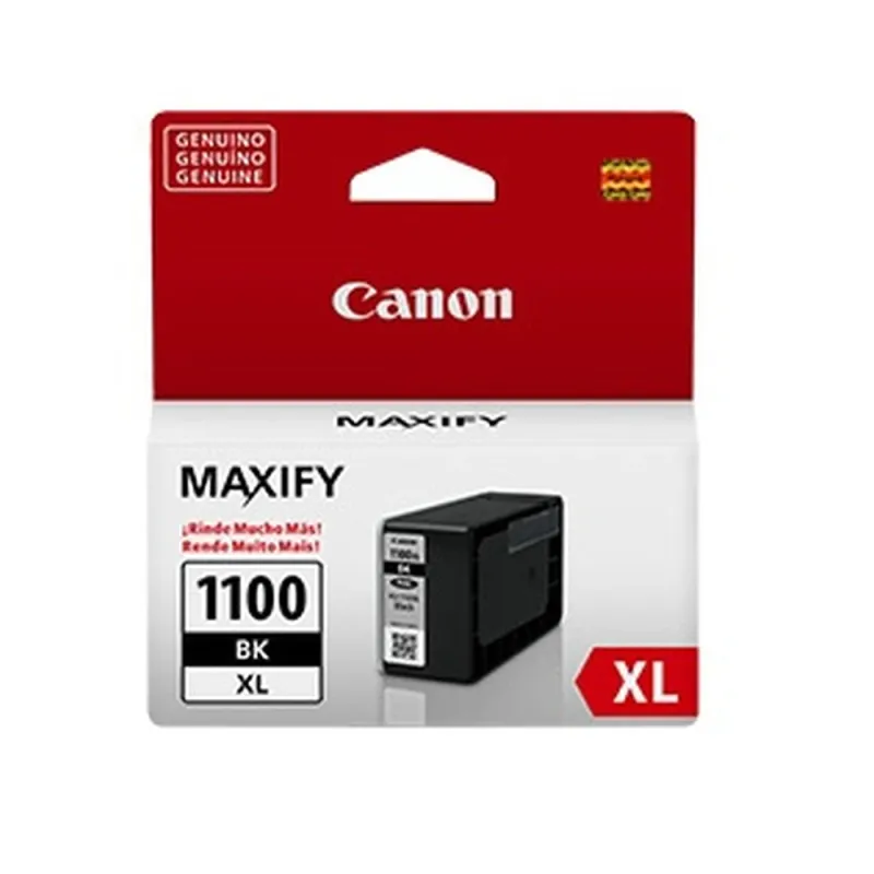 Cartucho Canon Pgi 1100 Xl Bk Negro, Canon, Caja - 9187B001AA