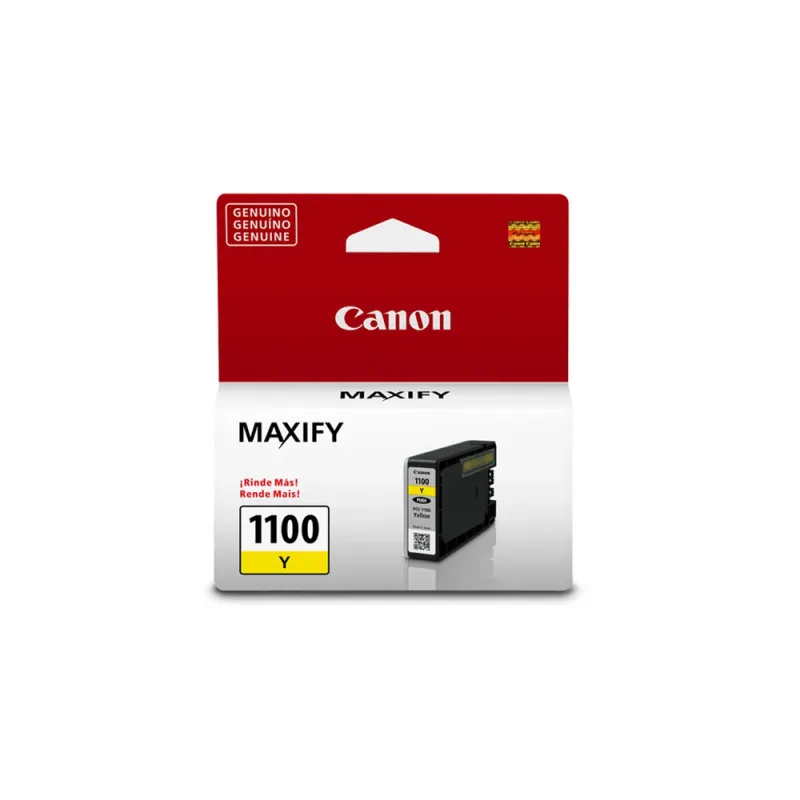 Cartucho Canon Pgi 1100 Y Amarillo, Caja - 9246B001AA