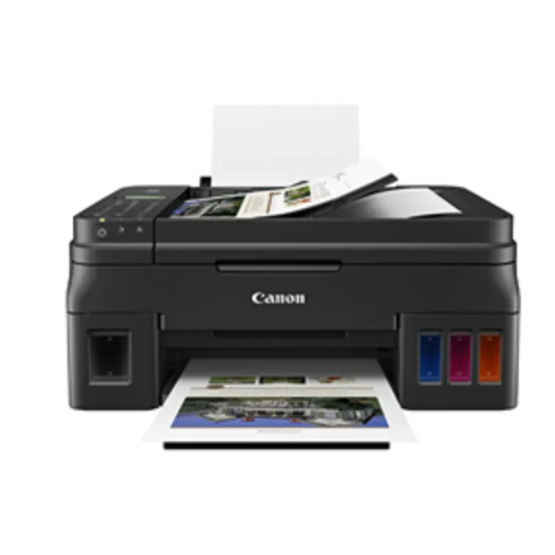 Impresora Multifuncional Canon G4110 Inyección De Tinta, 90000 Páginas Por Mes, 4800 X 1200 Dpi - 2316C004AB
