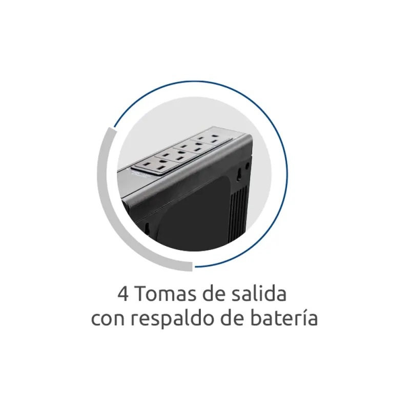 UPS CDP Li-504 - 500VA/250W - 4 Contactos - LI-504