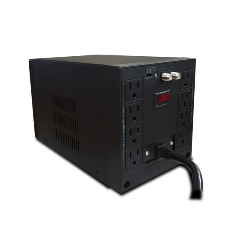 Regulador Cdp R Avr 2408 2400Va/1800W 8 Contactos - R-AVR2408