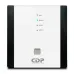 Regulador de Voltaje CDP R-AVR5008 - 5000VA/2500W - 9 Contactos - Blanco y Negro - R-AVR5008