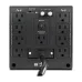 Regulador de Voltaje CDP R-AVR5008 - 5000VA/2500W - 9 Contactos - Blanco y Negro - R-AVR5008