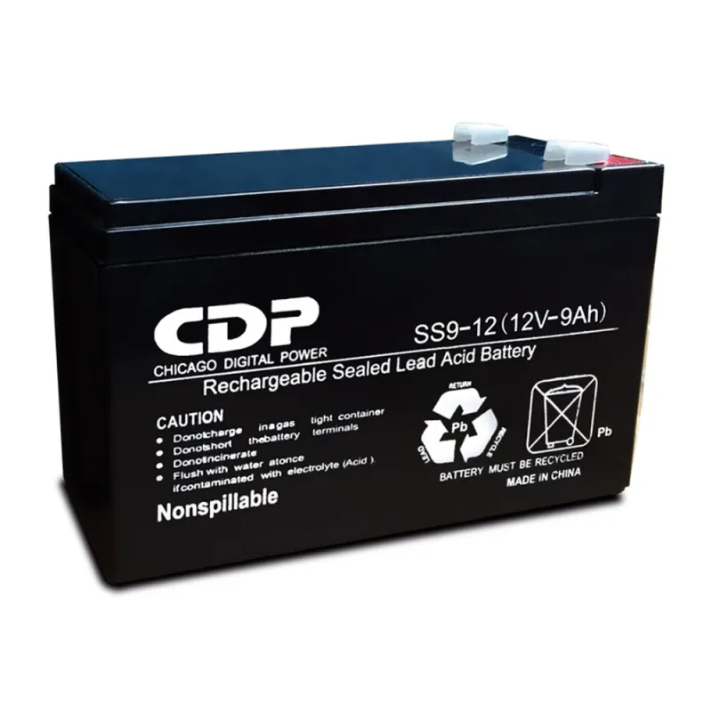 Batería de Reemplazo CDP - Para No Break SLB9-12 - 12V - 9Ah - SLB9-12 12V-9AH