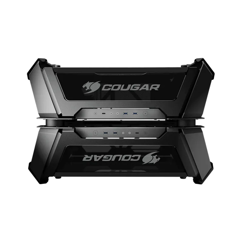 Gabinete Gamer COUGAR Gemini X - Doble Torre - ATX/CEB/Micro ATX/Mini-ITX - Panel Lateral  - 105LMT0001-00