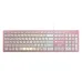Teclado Gamer COUGAR VANTAR AX - Alámbrico - RGB - Rosa - 37VAPXNMX.0002