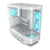 Gabinete Gamer COUGAR FV270 RGB - Media Torre - ATX/Micro ATX/Mini ITX/CEB/E-ATX - Panel Lateral - Blanco - 3858M60.0006
