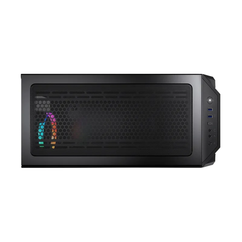Gabinete Gamer COUGAR MX660 Iron RGB - Media Torre - E-ATX/ATX/Micro ATX/Mini-ITX - 1 Ventilador VK120 - Panel Lateral - RGB - 385BMS0.0006