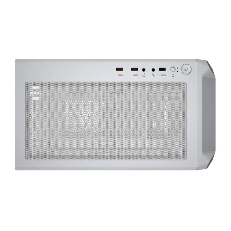 Gabinete Gamer COUGAR Archon 2 RGB - Media Torre - ATX/Micro ATX/Mini ITX - Panel Lateral - Blanco - 385CC50.0004
