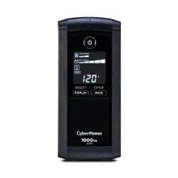 UPS CyberPower CP1000AVRLCD - 1000VA/600W - 9 Contactos - Línea interactiva - LCD - AVR - CP1000AVRLCD UPS CyberPower CP1000AVRLCD - 1000VA/600W - 9 Contactos - Línea interactiva - LCD - AVR - CP1000AVRLCD