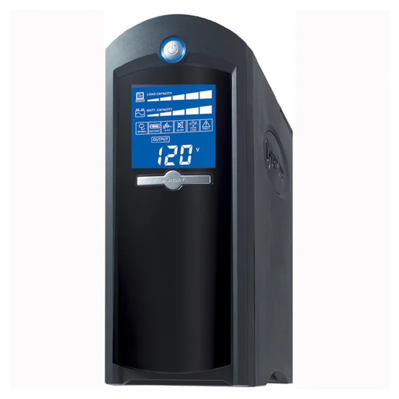 UPS CyberPower CP1500AVRLCD - 1500VA/900W - 12 Contactos - Línea interactiva - LCD - AVR - CP1500AVRLCD