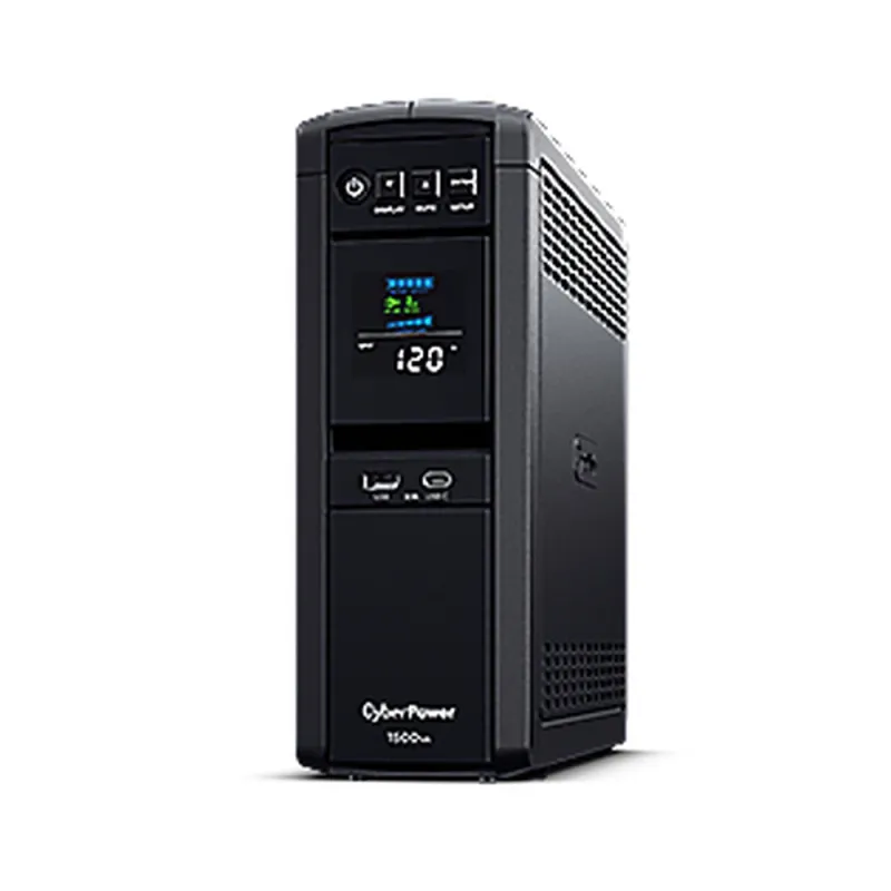 Ups Cyberpower 1500Va/1000W 12 Contactos Línea Interactiva Lcd Avr - CP1500PFCLCDA