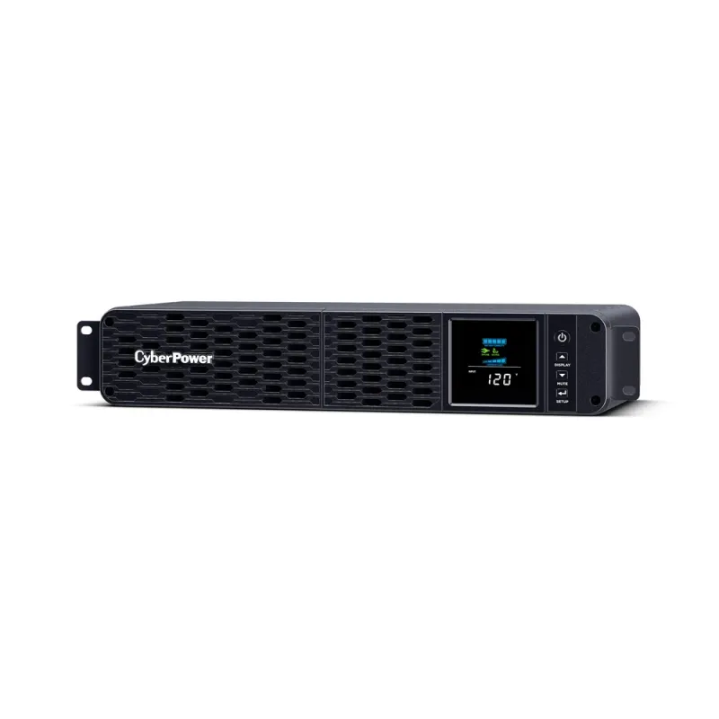 UPS CyberPower CP1500PFCRM2U - 1500VA/1000W - 8 Contactos - Línea Interactiva - LCD - CP1500PFCRM2U