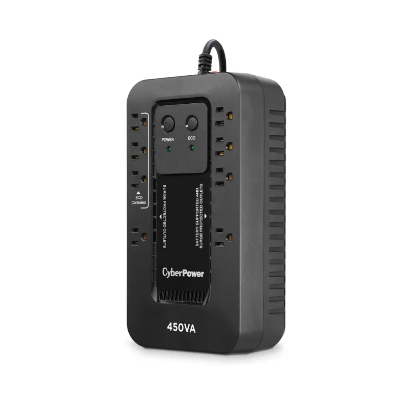 No Break CyberPower EC450G - 450VA/260W - 8 Contactos - En espera - EC450G