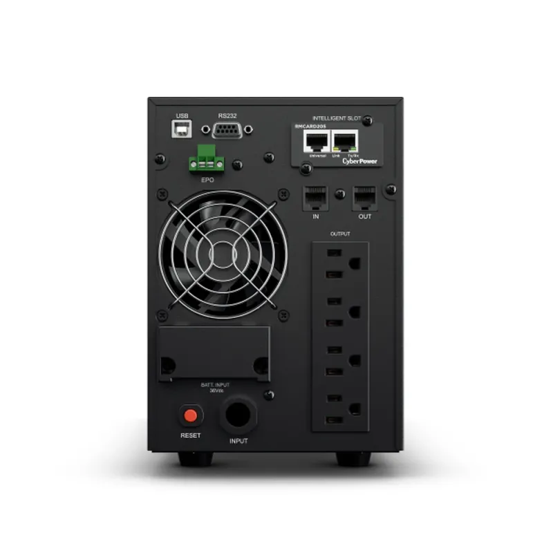 Ups Cyberpower 1000V/900W 4 Contactos Doble Conversión Lcd - OLS1000