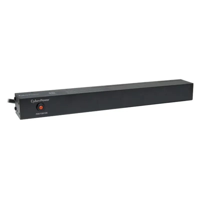Pdu Cyberpower 12 Contactos Nema 5 15R Fase Única 120V 15A - PDU15B12R