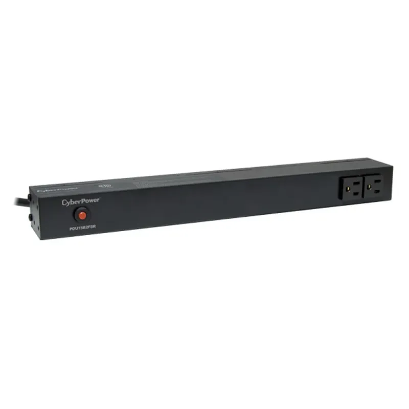 PDU CyberPower PDU15B2F8R - 10 Contactos - 15A - 120V - Negro - PDU15B2F8R
