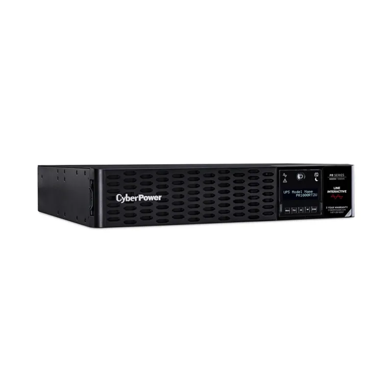 Ups Cyberpower 1000Va/1000W 8 Contactos Línea Interactiva Lcd Avr - PR1000RT2U