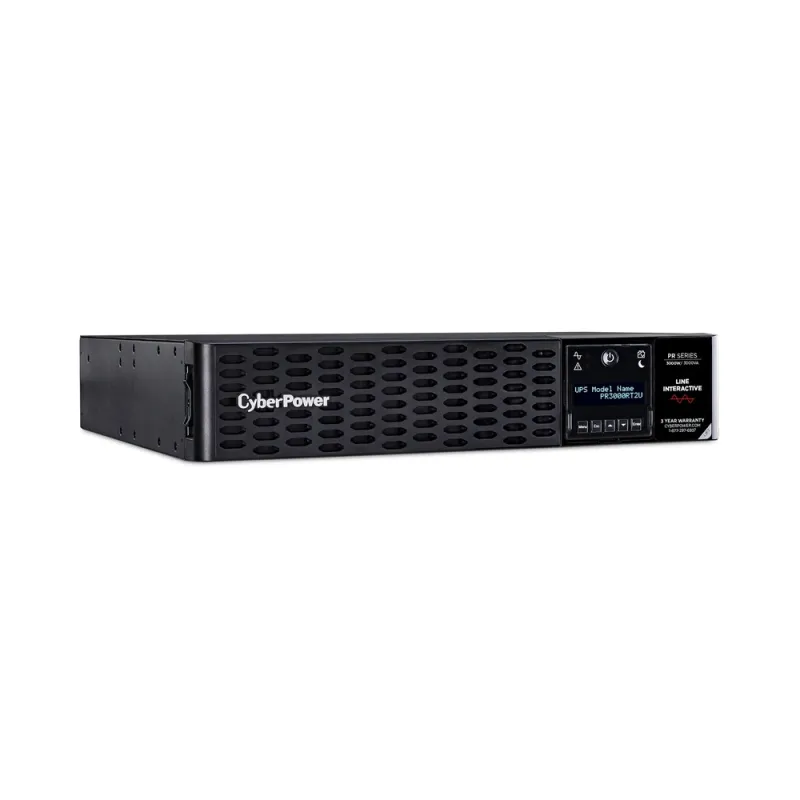 Ups Cyberpower 3000Va/3000W 8 Contactos Línea Interactiva Lcd Avr - PR3000RT2U