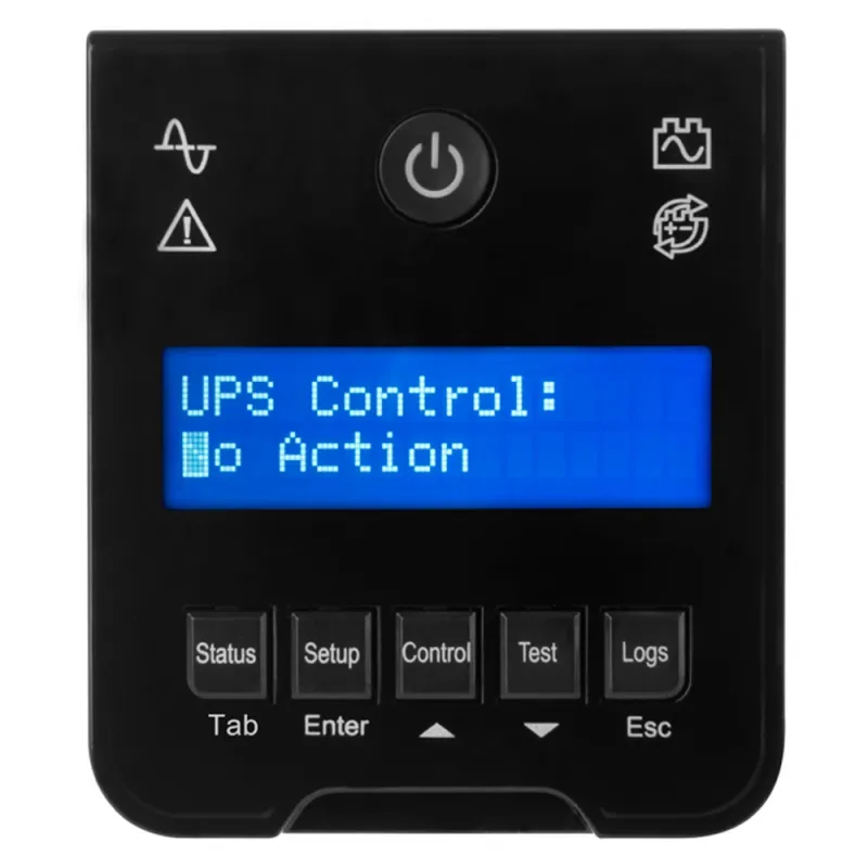 UPS CyberPower PR750LCD - 750VA/525W - 6 Contactos - Línea interactiva - LCD - AVR - PR750LCD