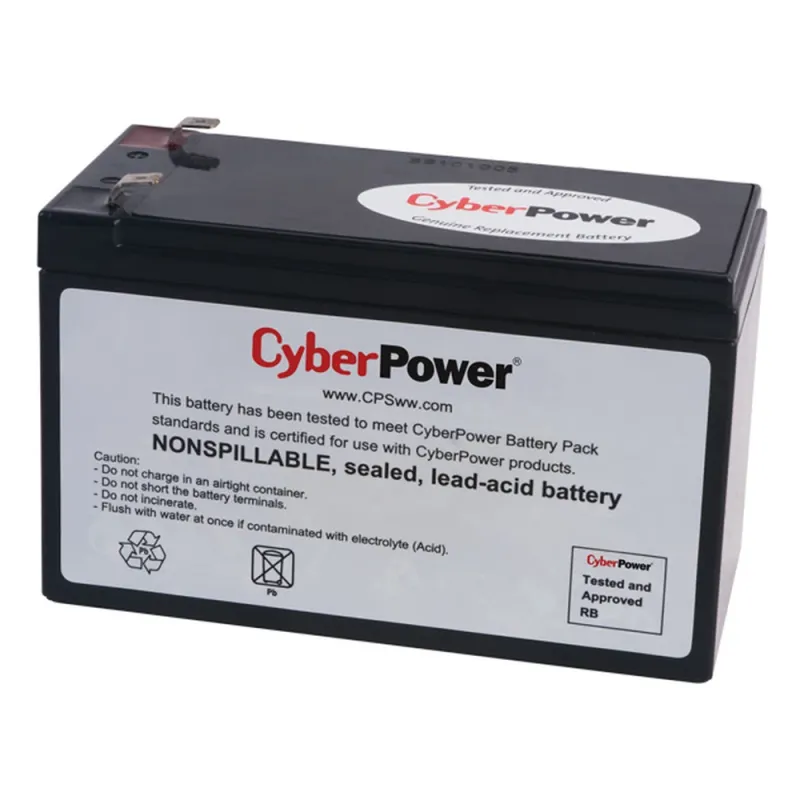 Batería De Reemplazo Cyberpower Rb1290 12V/9Ah - RB1290